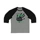 The Police & Friends - Amnesty International Conspiracy of Hope Concert Unisex 3/4 Sleeve Baseball Tee
