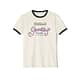 Cream Unisex Cotton Ringer T-Shirt - Image 9